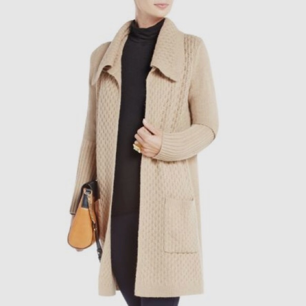 Long cardigan sweater by BCBG